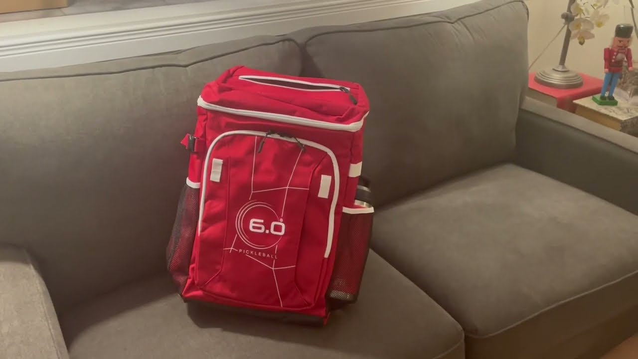 Six Zero Performance Backpack Pickleball Bag REVEALED