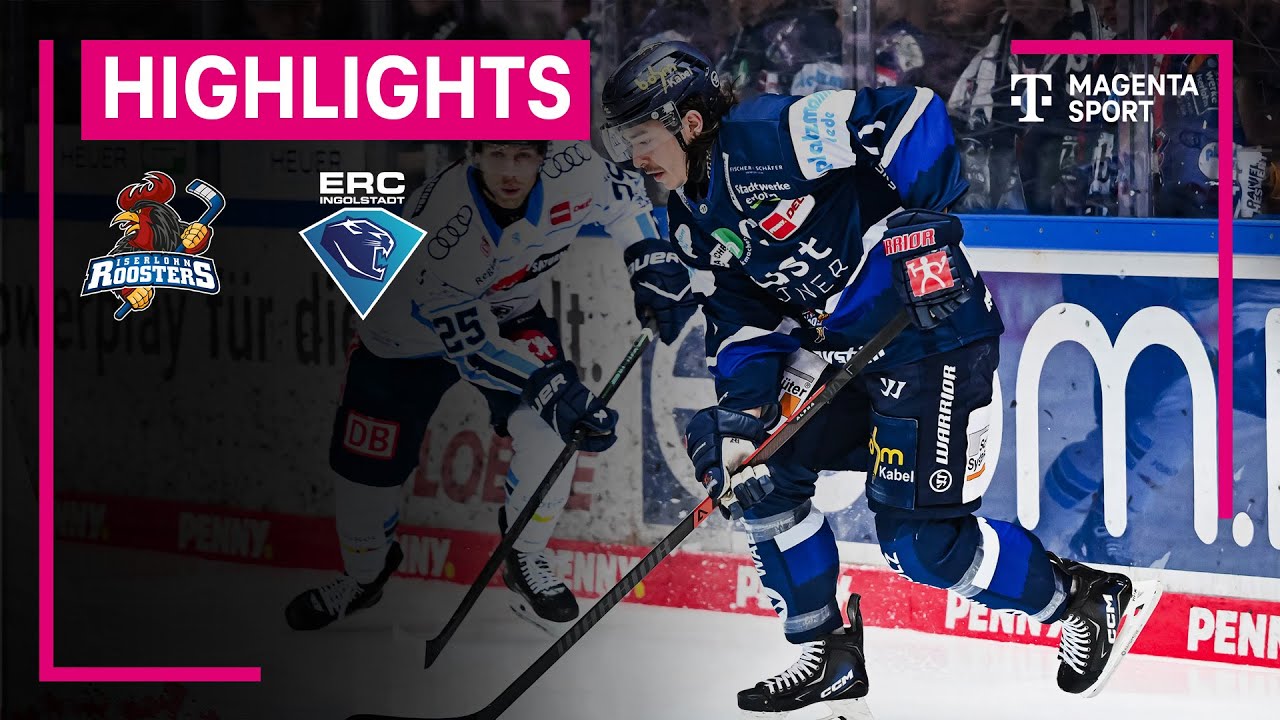Iserlohn Roosters - ERC Ingolstadt | PENNY DEL | MAGENTA SPORT
