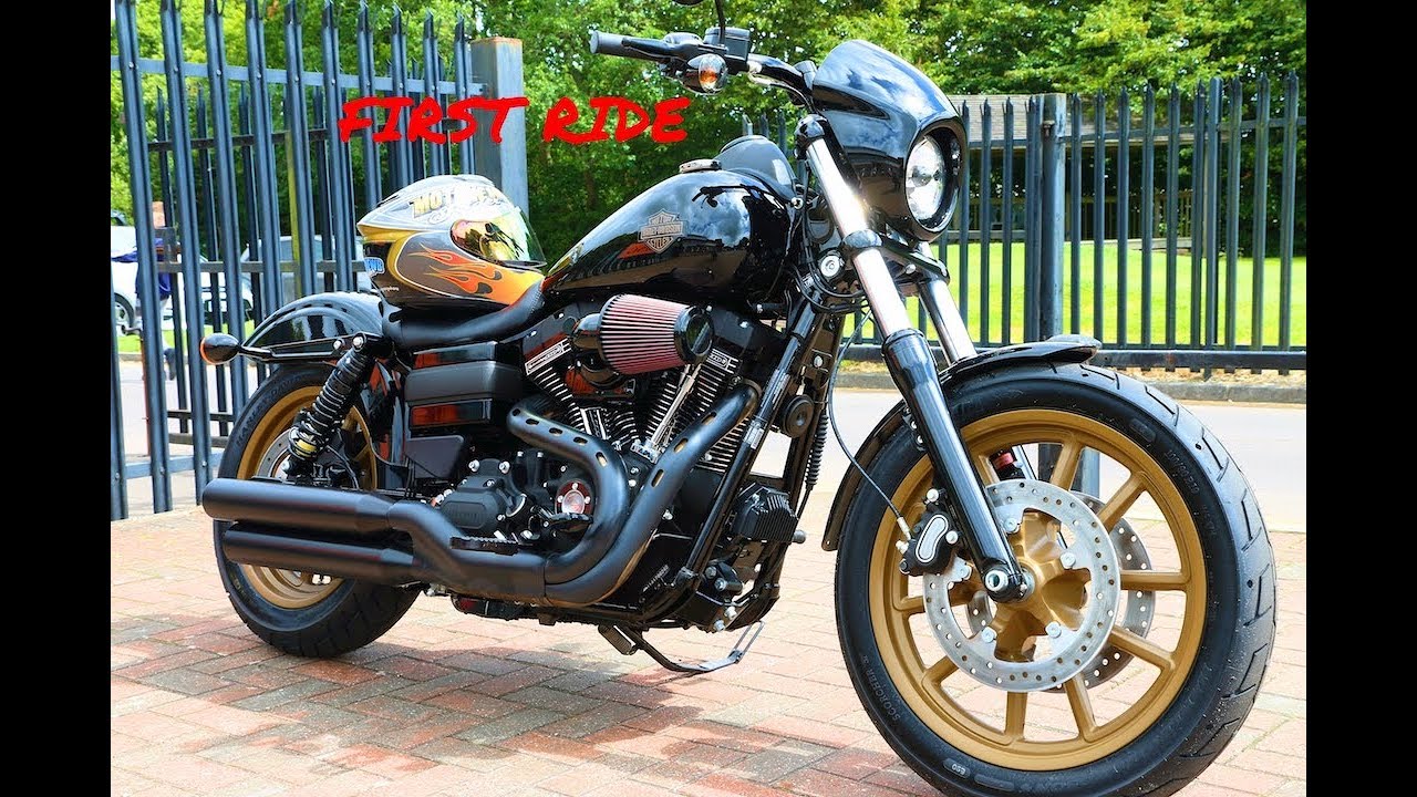 First ride on my NEW 2017 Dyna Lowrider S
