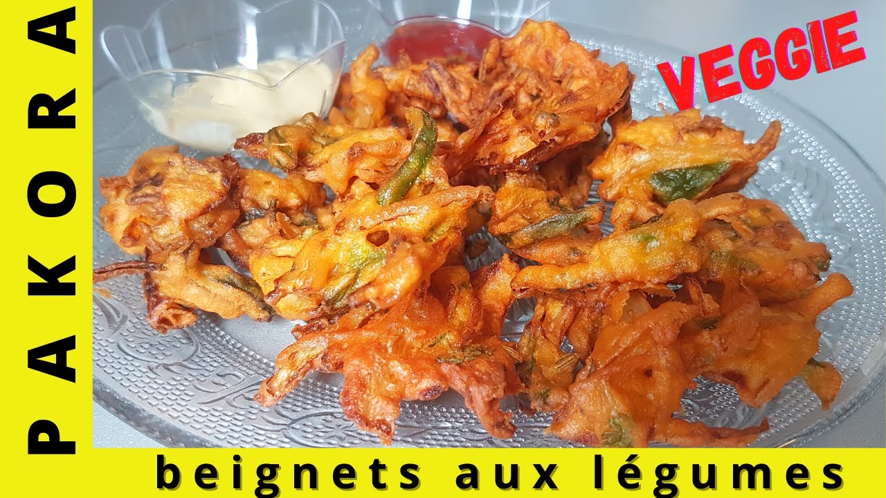Recette indienne de pakora | Beignets de légumes indien | vegetarien | facile et rapide