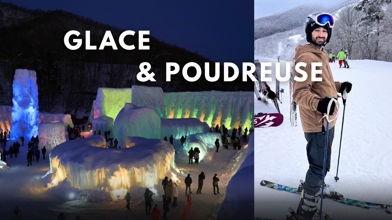Hokkaido en hiver : festival de glace, ski à Niseko et onsen volcaniques