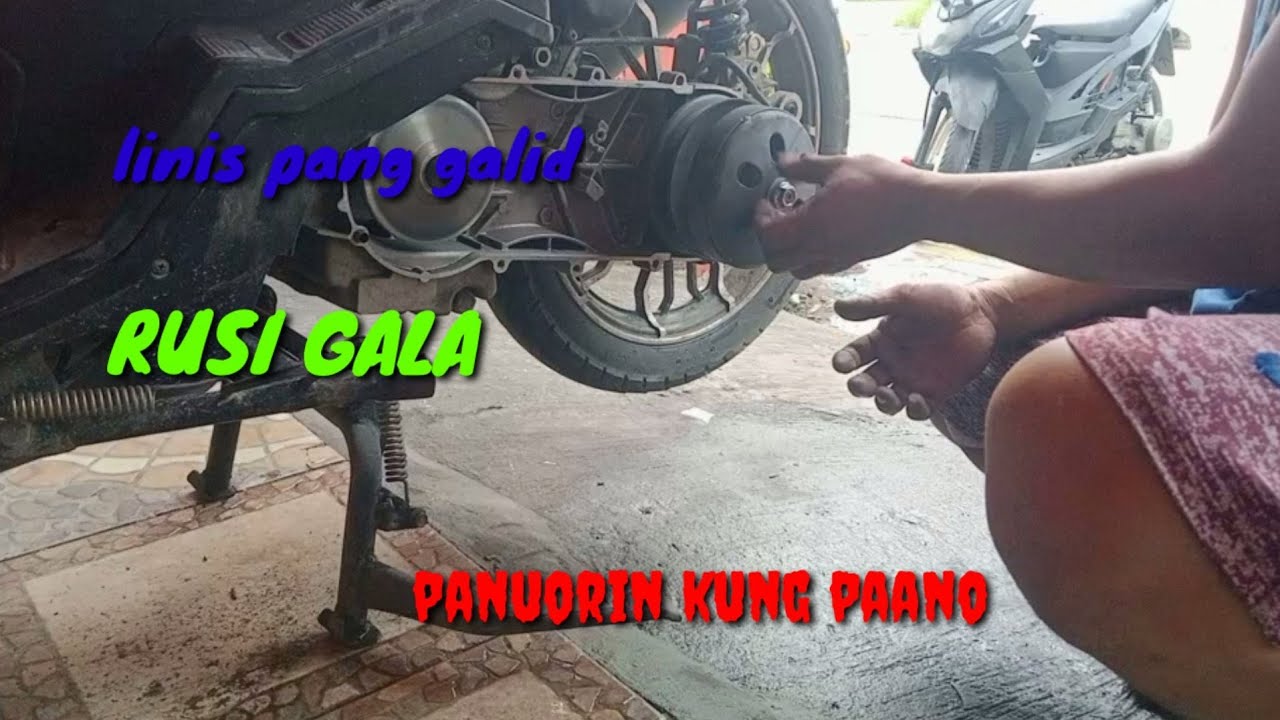 RUSI GALA CVT CLEANING