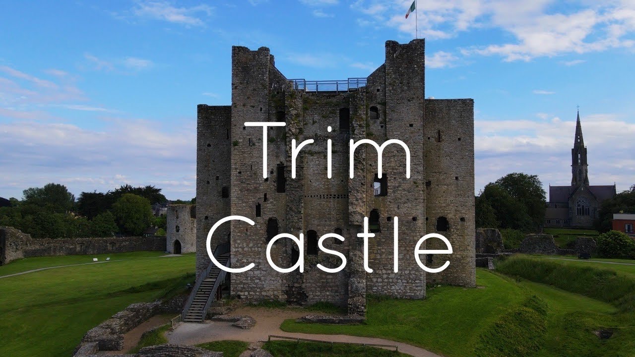 Trim Castle (River Boyne) | “Braveheart” film location | County Meath | Ireland | 4K Aerial Film