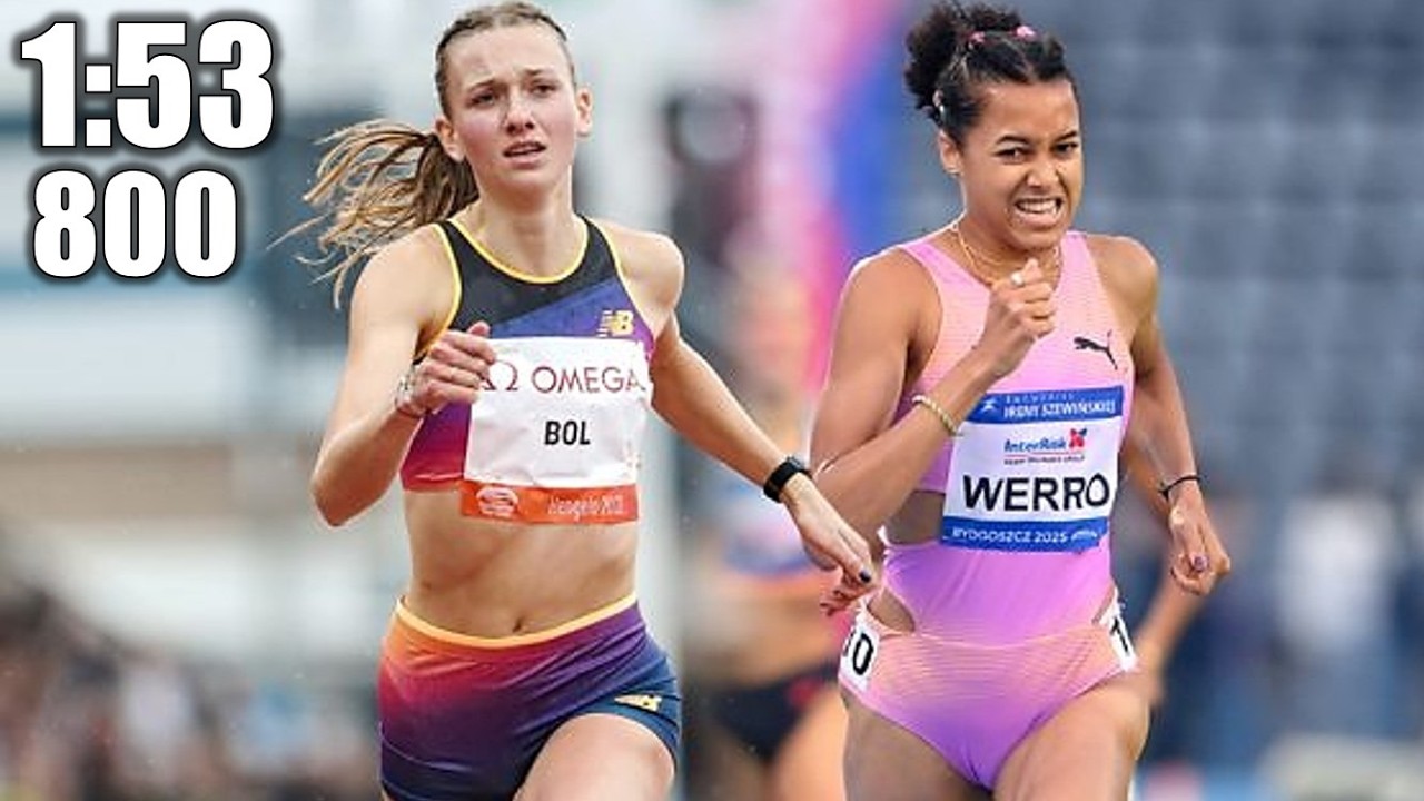 The 800 Meter WORLD RECORD! || Femke Bol V. Audrey Werro Clash In 800 Showdown In Lausanne
