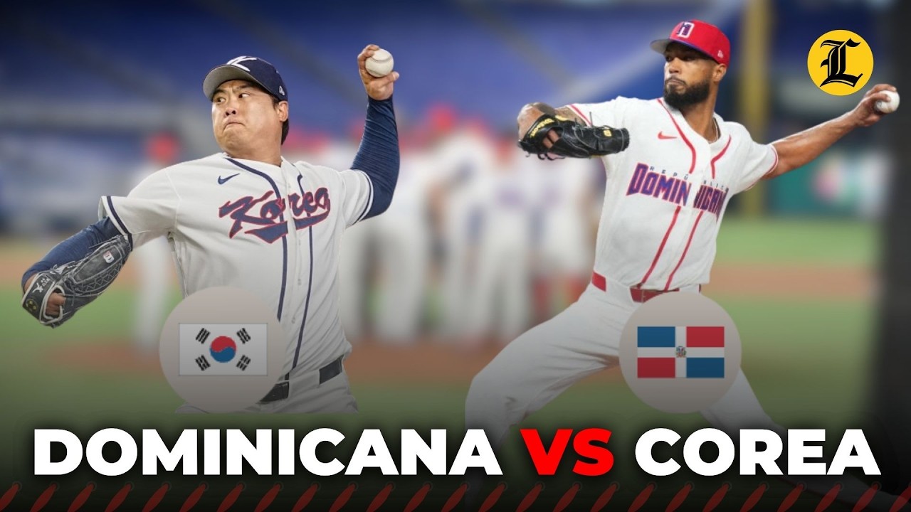 Dominicana busca vencer a Corea para llegar a la semifinal del Clásico Mundial