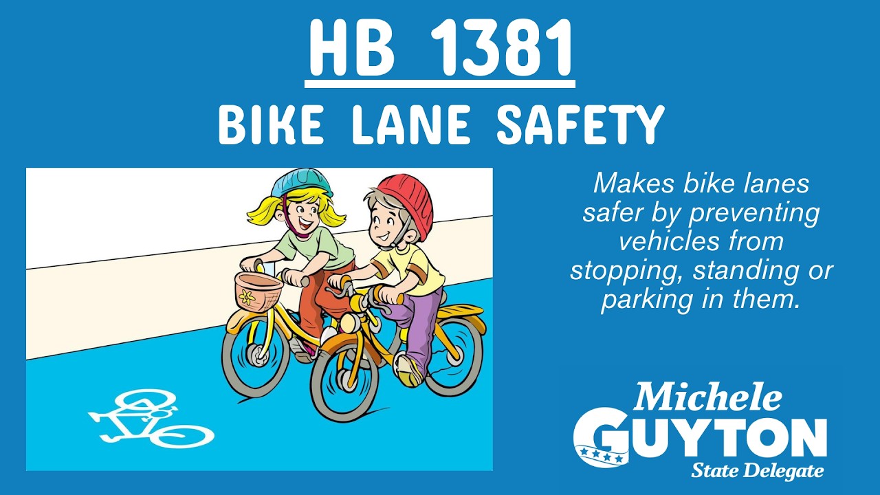HB 1381 - Prohibiting Parking in Bike Lanes
