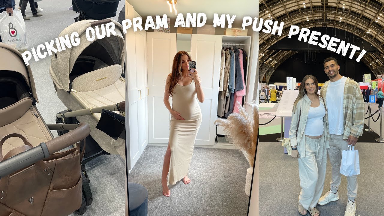 PREGNANCY VLOG | Come with us to the baby show, an Organic Basics haul & picking out my push present