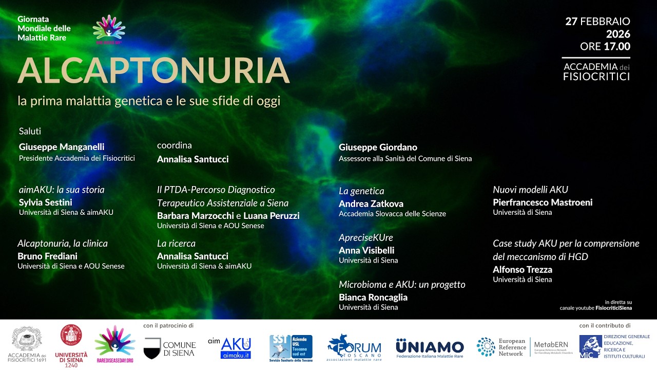 ALCAPTONURIA: la prima malattia genetica e le sue sfide di oggi