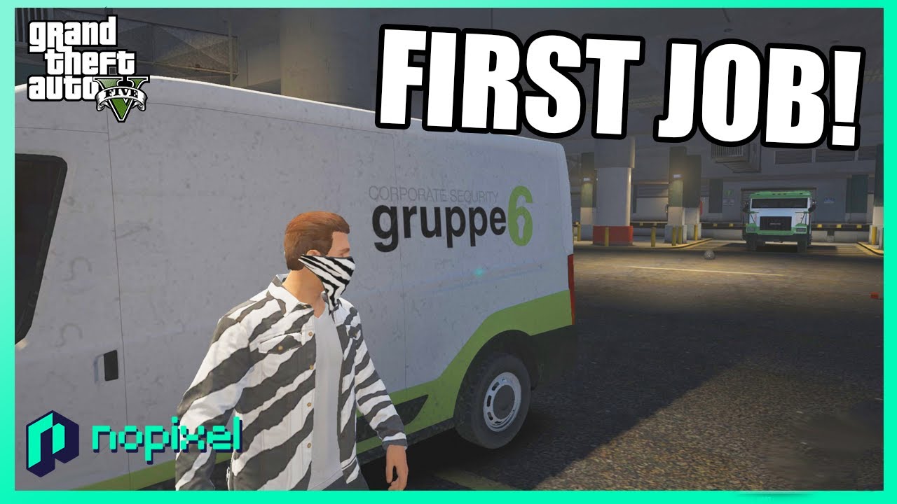 Getting Our FIRST PAYING JOB! | GTA 5 Roleplay (NoPixel 4.0 Public Green)