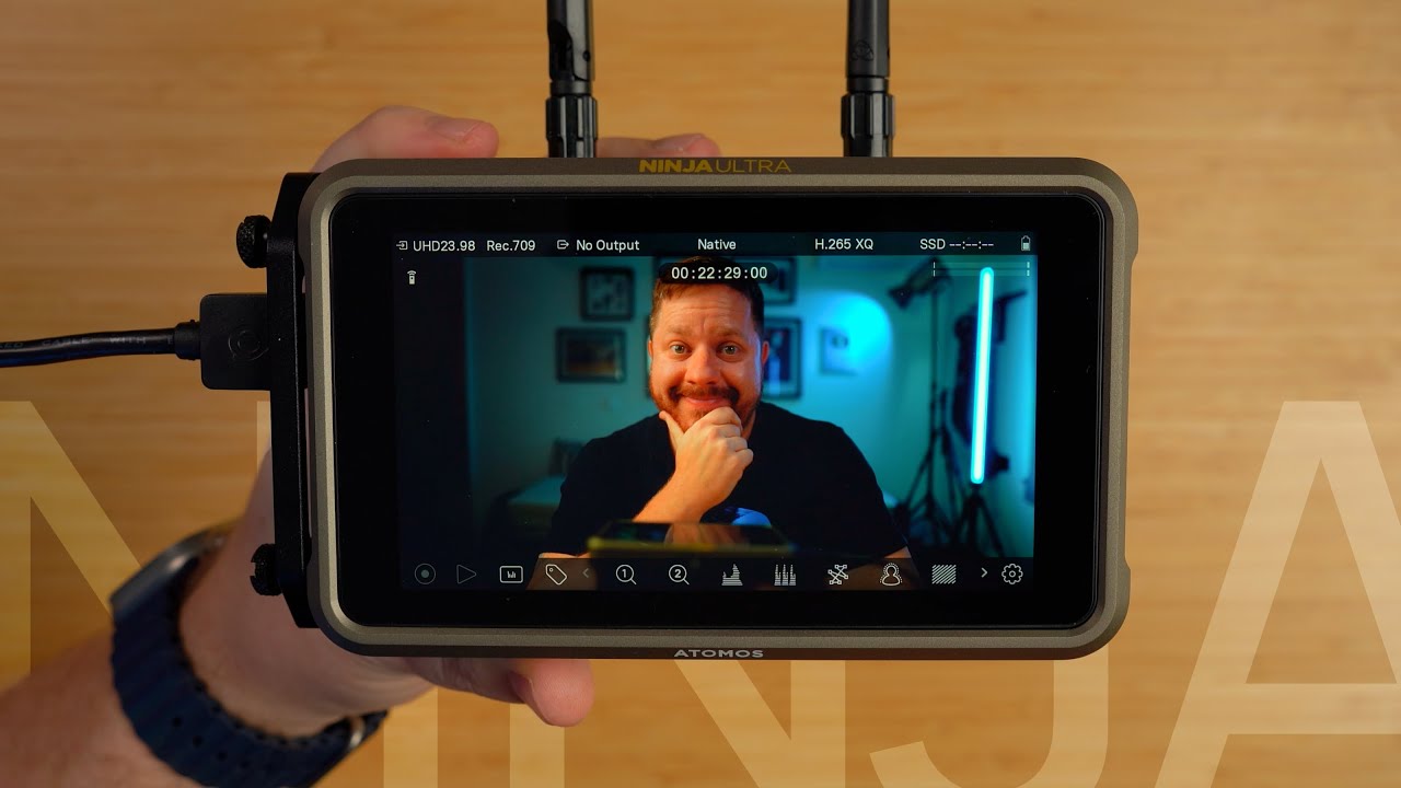Novo monitor Ninja Ultra grava em até ProRes RAW a 8K!