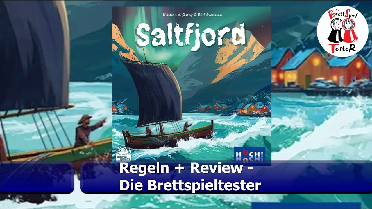 Saltfjord von Huch! - Regeln + Review - Brettspiel - Die Brettspieltester