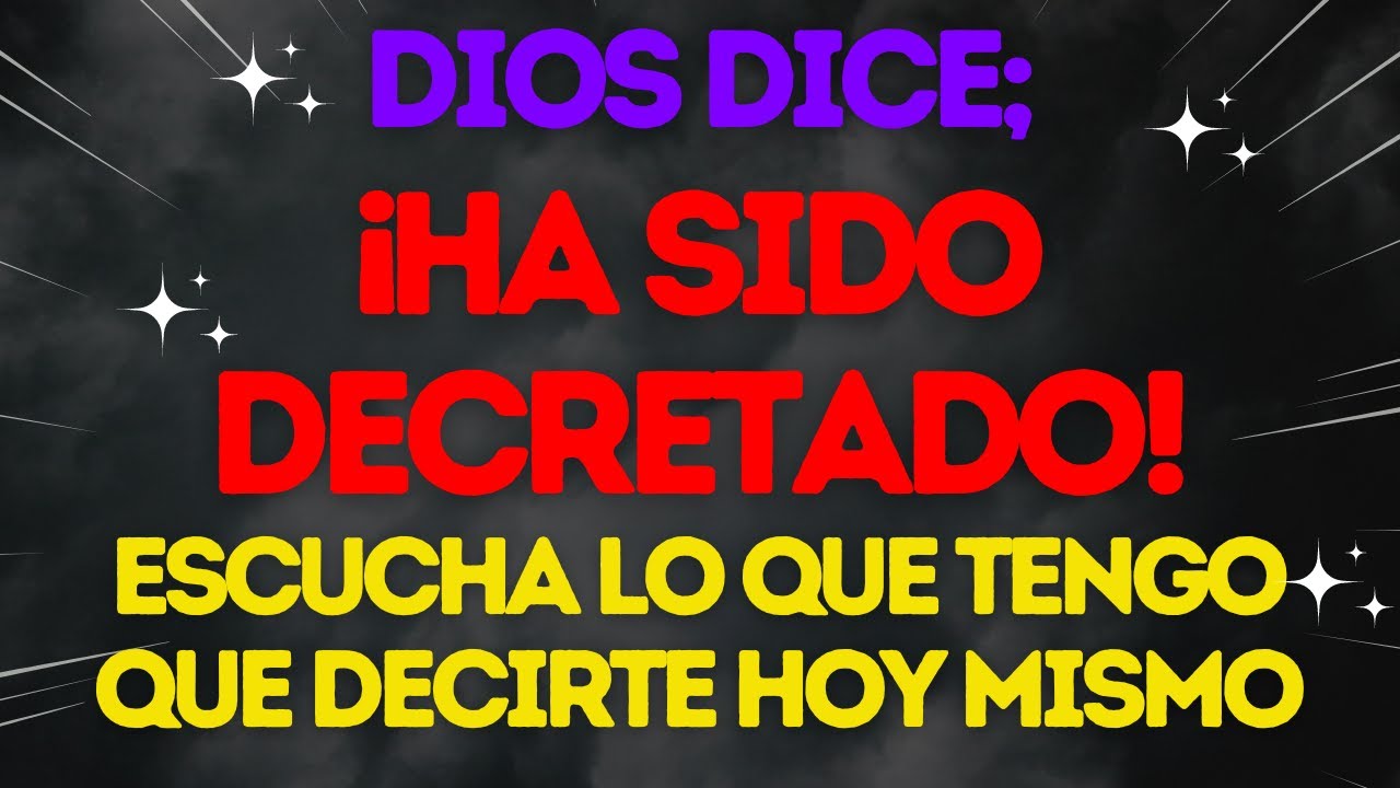 🌟¿NO TE LO DIJE QUE TU BENDICIÓN FUE CONFIRMADA?✝️