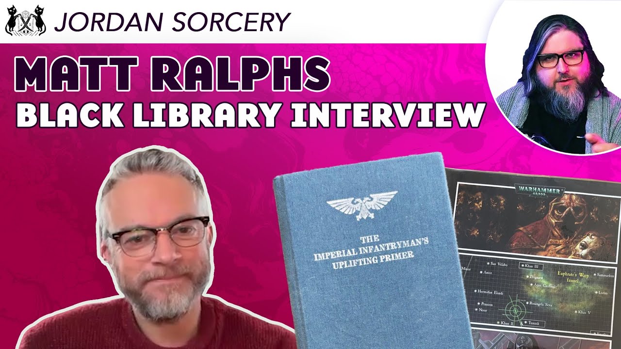 Black Library Special Projects | Matt Ralphs In Conversation with Jordan Sorcery