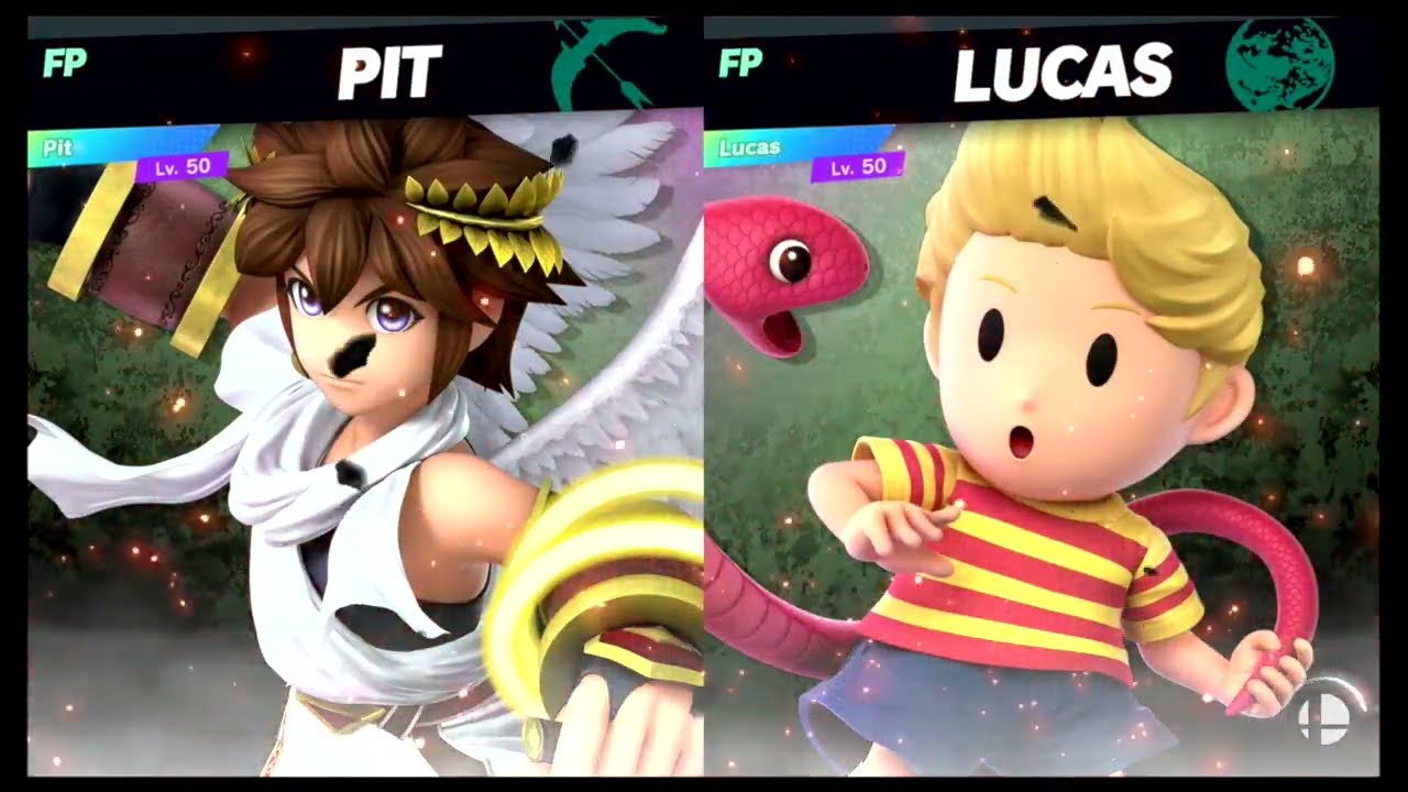 Super Smash Bros Ultimate Amiibo Fights – Pit vs the World #35 Pit vs Lucas