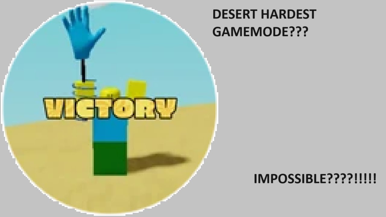 DESERT IS THE HARDEST GAMEMODE | SBTD (trash video)