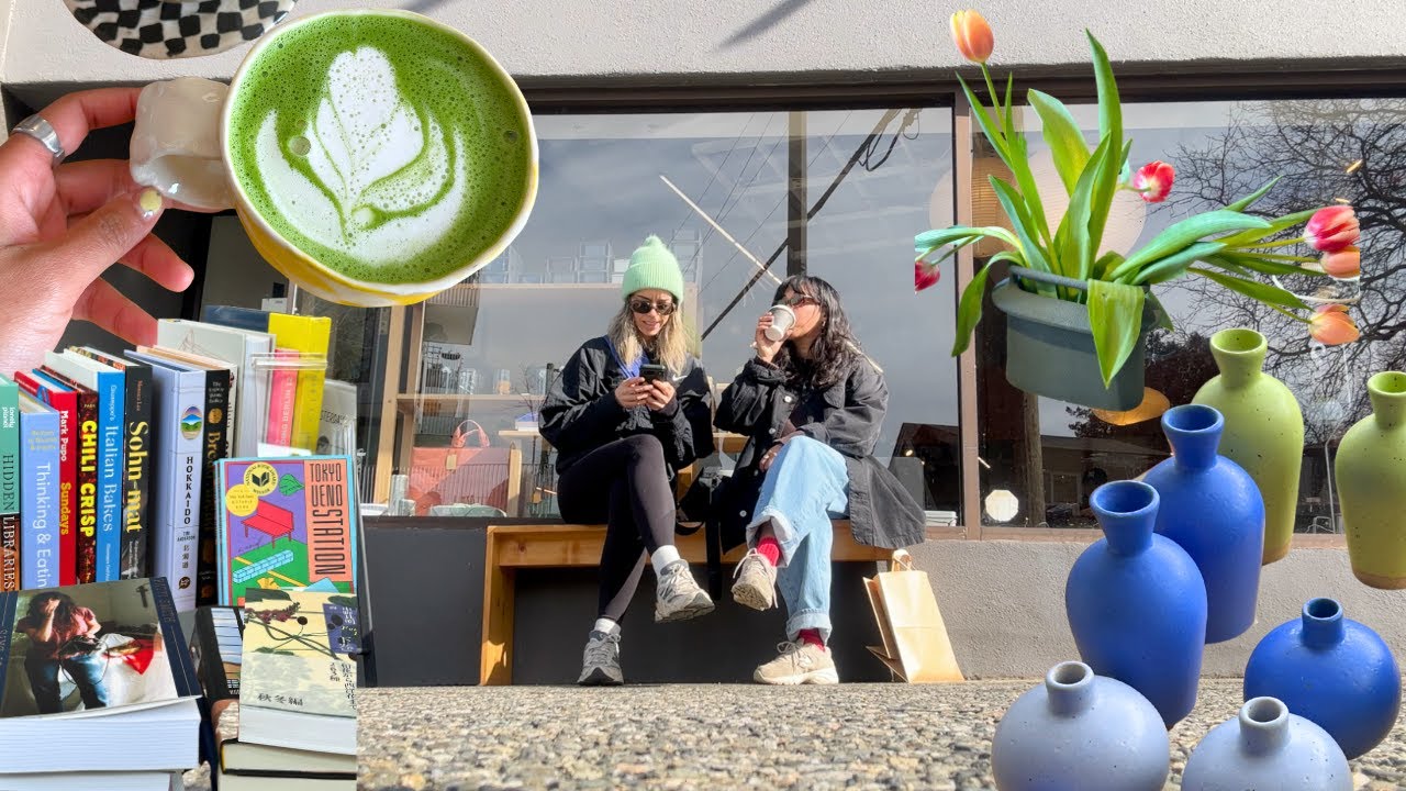 all I wanna do is cafe hop & book shop (a weekend in vancouver) 🍵