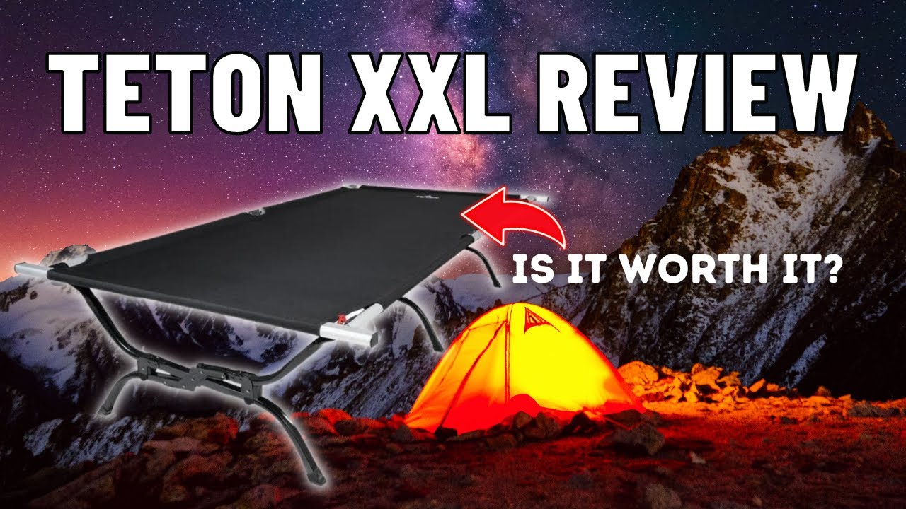 Обзор походной раскладушки Teton Outfitter XXL с поворотным механизмом | Снаряжение для кемпинга