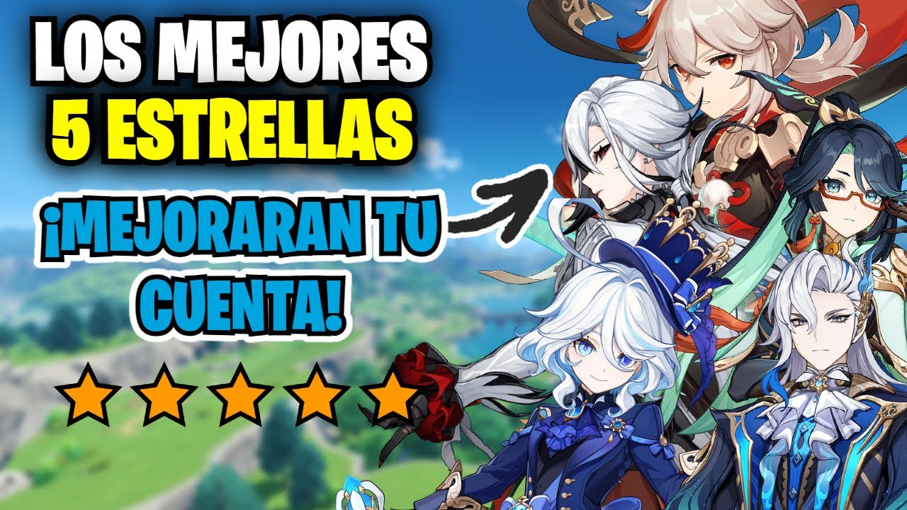 LOS 10 PERSONAJES 5 ESTRELLAS MÁS ROTOS DEL JUEGO | Genshin Impact