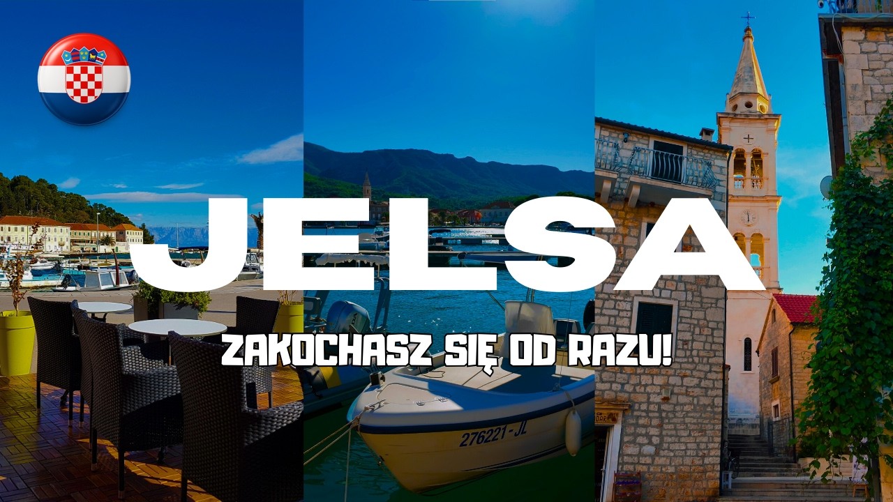 Najspokojniejsze miasteczko na Hvarze? Odkrywamy Jelsę! | Chorwacja | Miasta Hvaru #2