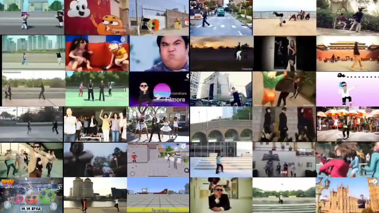 36 Gangnam Style Mashup
