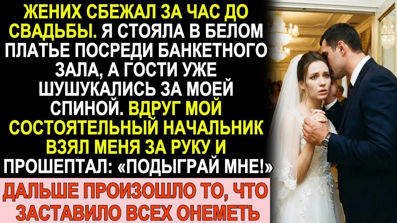 Жених сбежал в Дубай за час до свадьбы  Босс взял меня за руку «Подыграй мне»