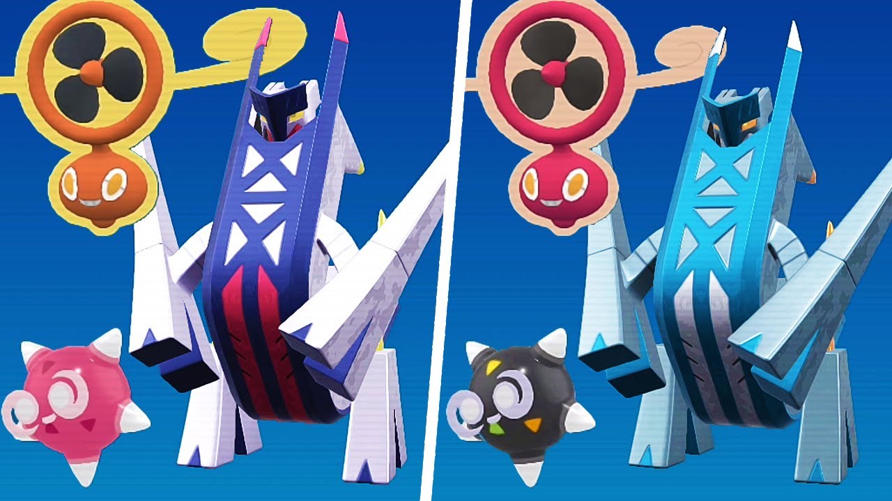 Pokémon Scarlet & Violet: The Indigo Disk - All Shiny Pokémon (Comparison)