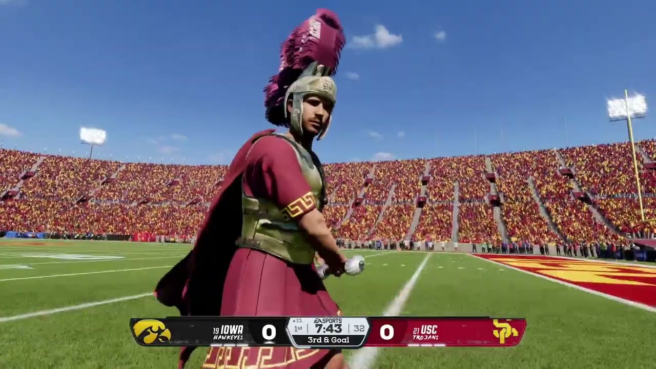 COLLEGE FOOTBALL26 GAME PLAY IOWA VS USC SOMEBODY NEEDS ANOTHER KICKER
