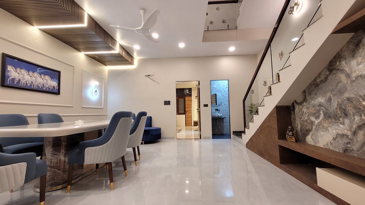 Theatre और rooftop Garden के साथ 150 गज में शानदार घर | luxury house for sale in jaipur