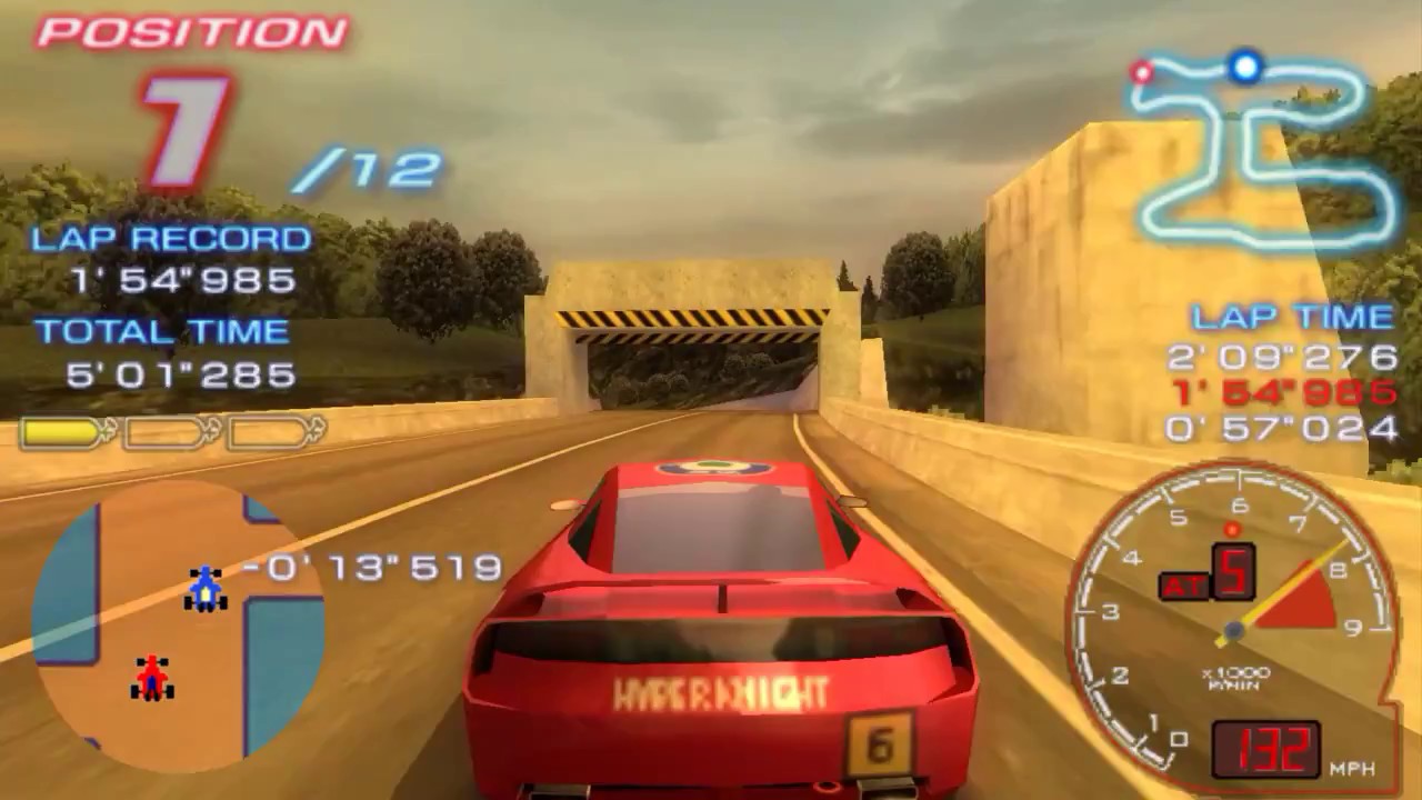 Ridge Racer - HD PSP Gameplay - PPSSPP