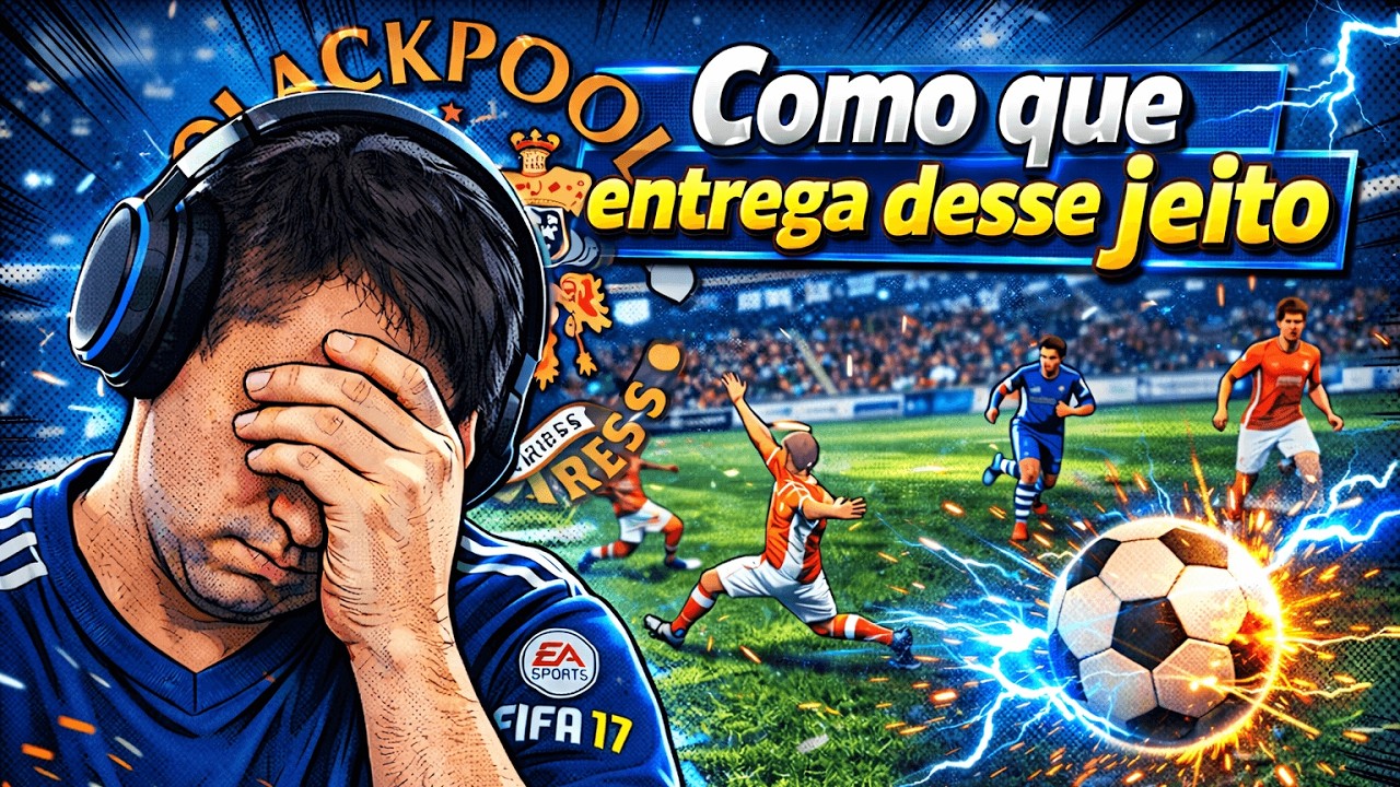 ZAGA ACABOU COM TUDO!  Eliminados da FA Cup nos Pênaltis | FIFA 17