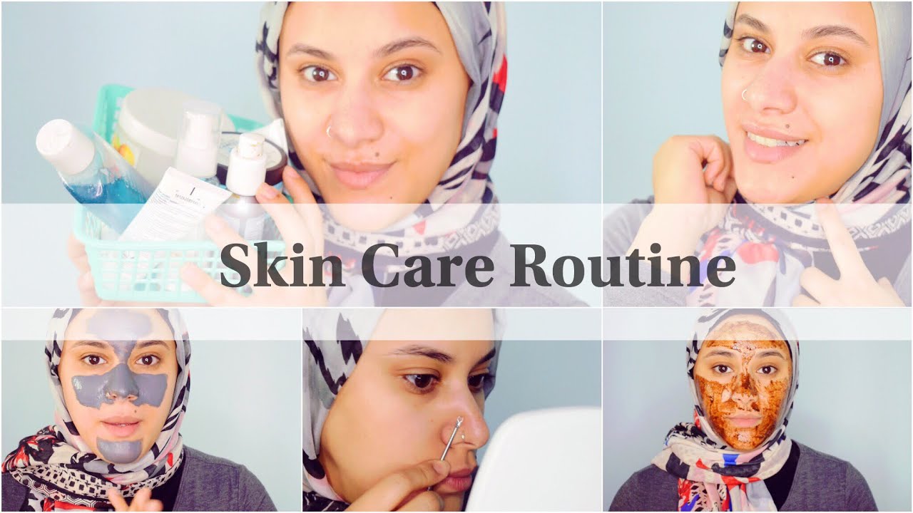 تنضيف كامل للبشرة و روتيني للعناية ببشرتي ✨😍 منتجات فرقت معايا جداا | my skin care routine
