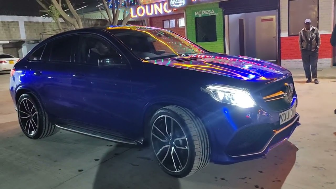 DRIVING SAMMY BOY's SH.15M MERCEDES GLE COUPE AT NIGHT !!
