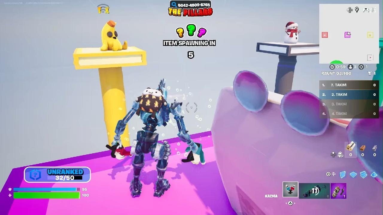 Fortnite arkadaşlarımla video