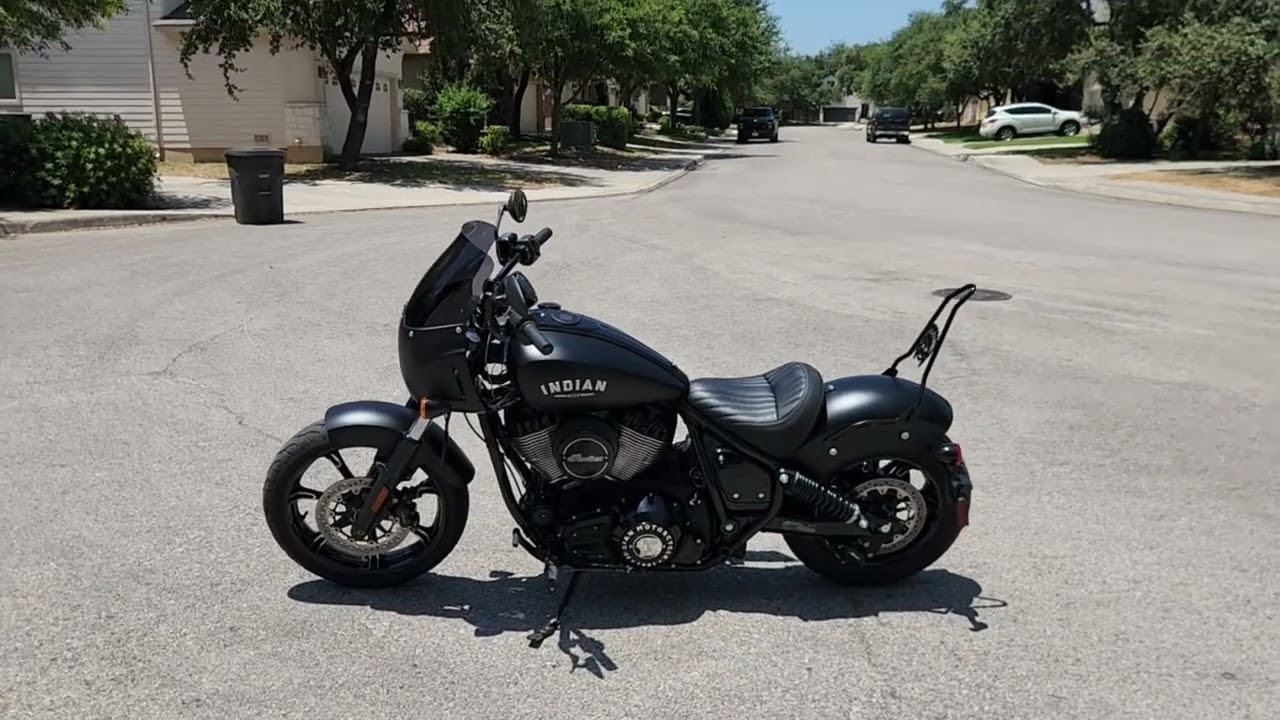Indian Chief Dark Horse Quarter Fairing