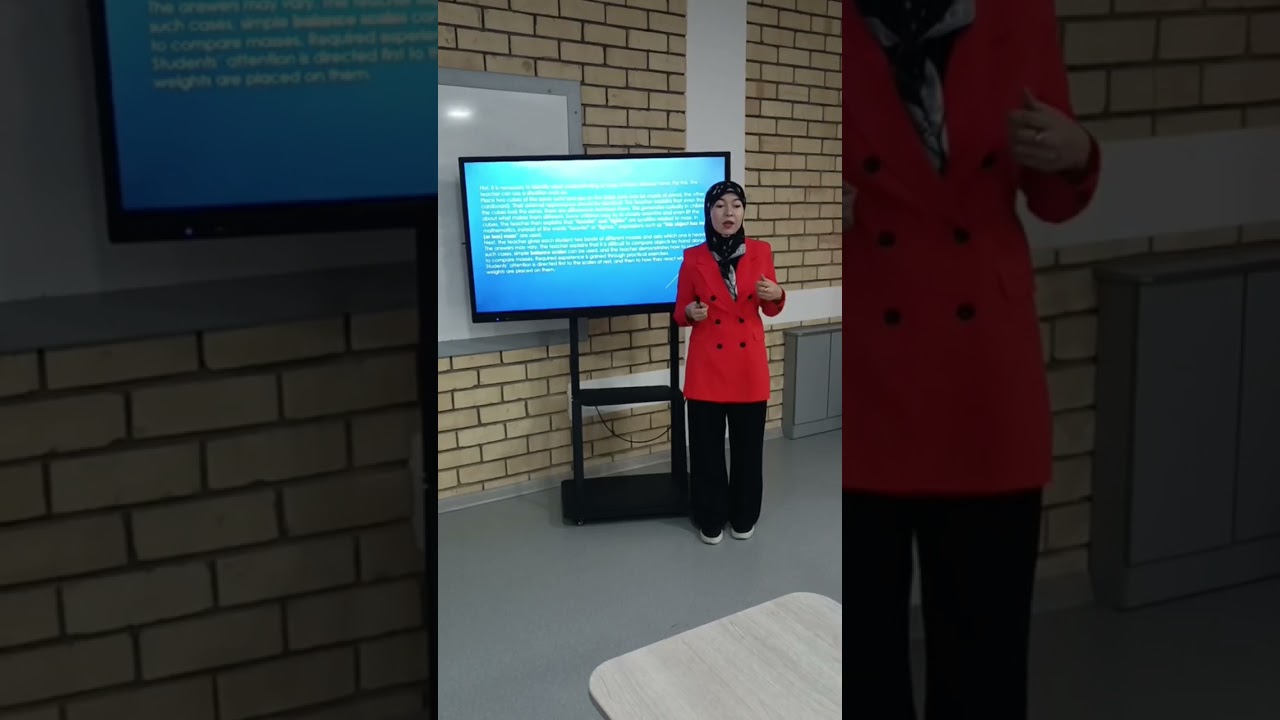 Teaching methodology mass and time measurement in primary school.