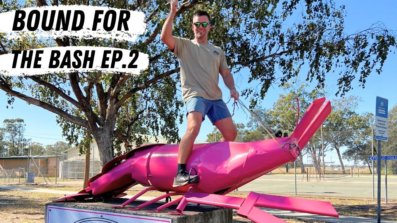 RIDE THE GIANT PINK YABBIE🦞⚠️ BOUND FOR THE BASH EP 2. 9 days to get to the Big Red Bash.