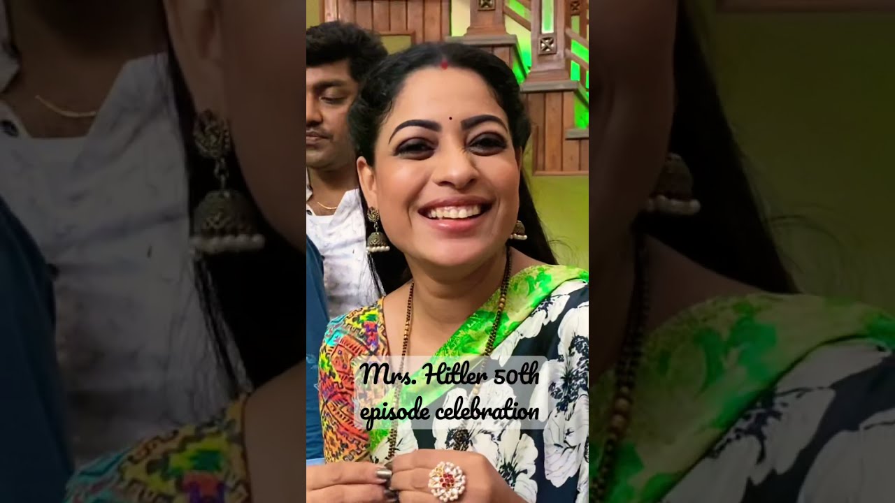 Mrs Hitler Malayalam serial 50th episode celebration 🎉