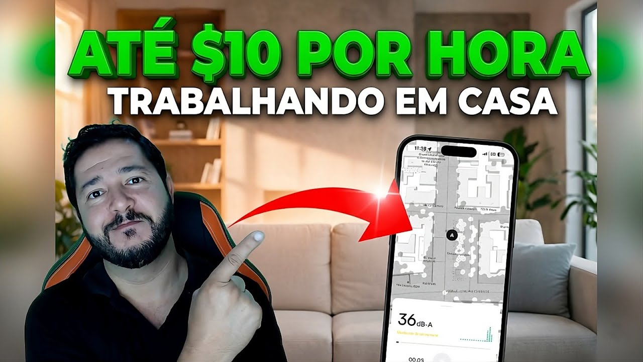 AT&Eacute; $10 POR HORA TRABALHANDO EM CASA: Como Treinar IA no App Silencio Network