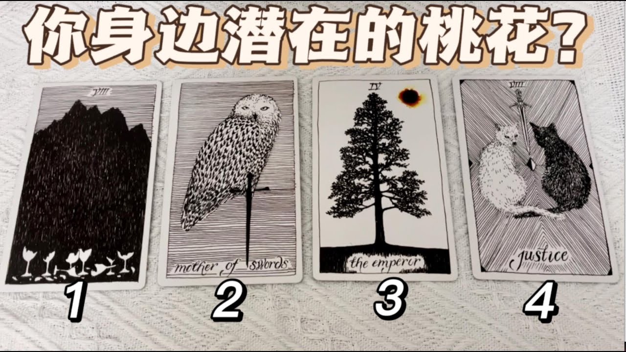 🔮塔羅占卜：你身邊有沒有潛在的桃花？💓對方特質？感情機會？【九歌塔罗】