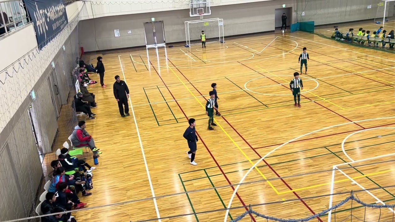 2026/1/4 HAFCサンクスフットサルU-11 予選リーグ 小針後半