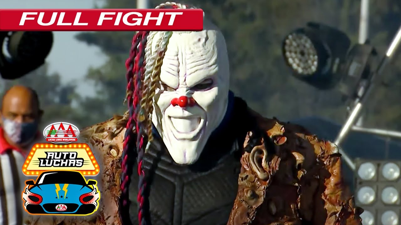 La RUDEZA de DAVE THE CLOWN y ABISMO NEGRO JR. | Auto Luchas AAA