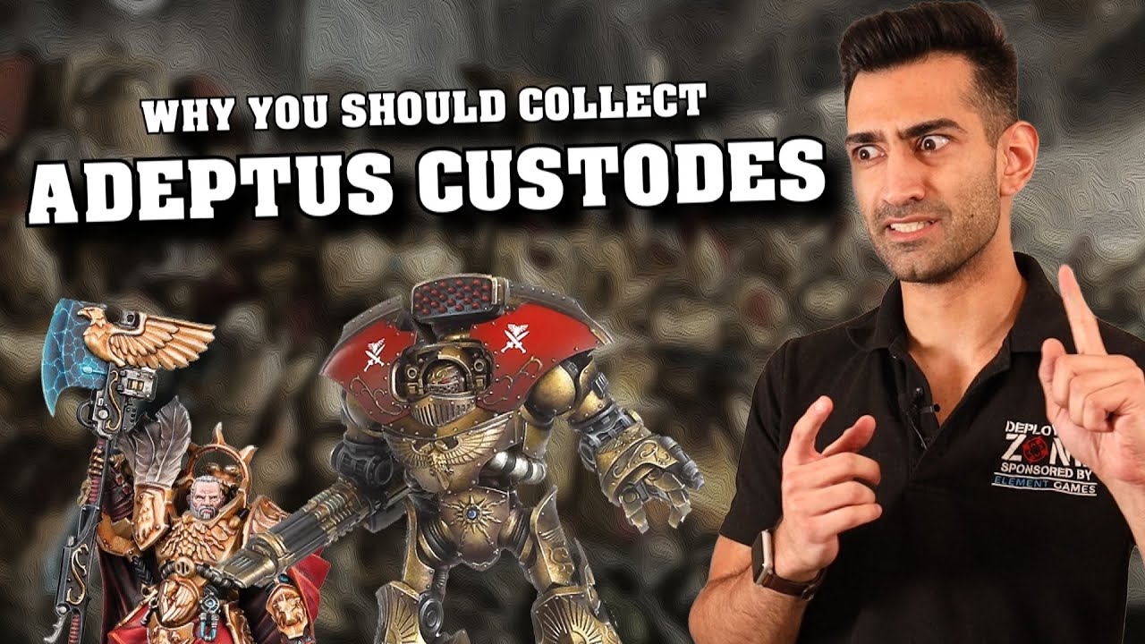 Почему вам стоит коллекционировать Кустодес в Warhammer 40k