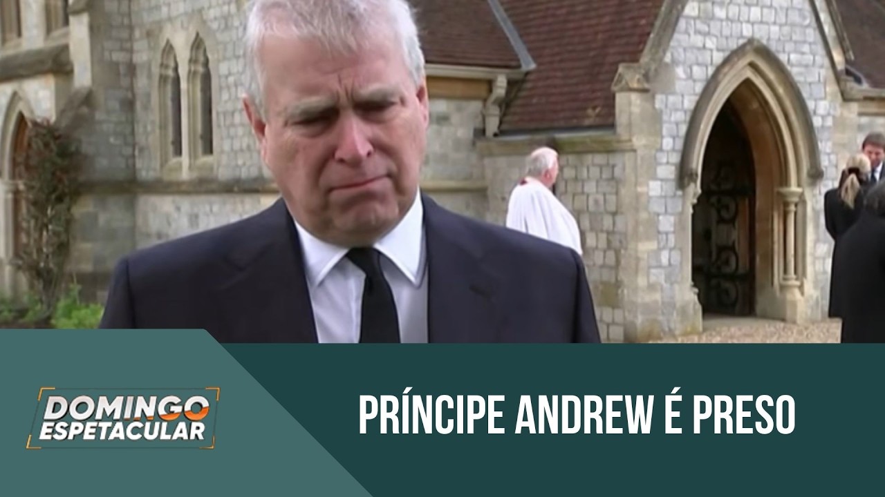 Príncipe Andrew é preso e caso abala monarquia britânica | 'Domingo Espetacular'