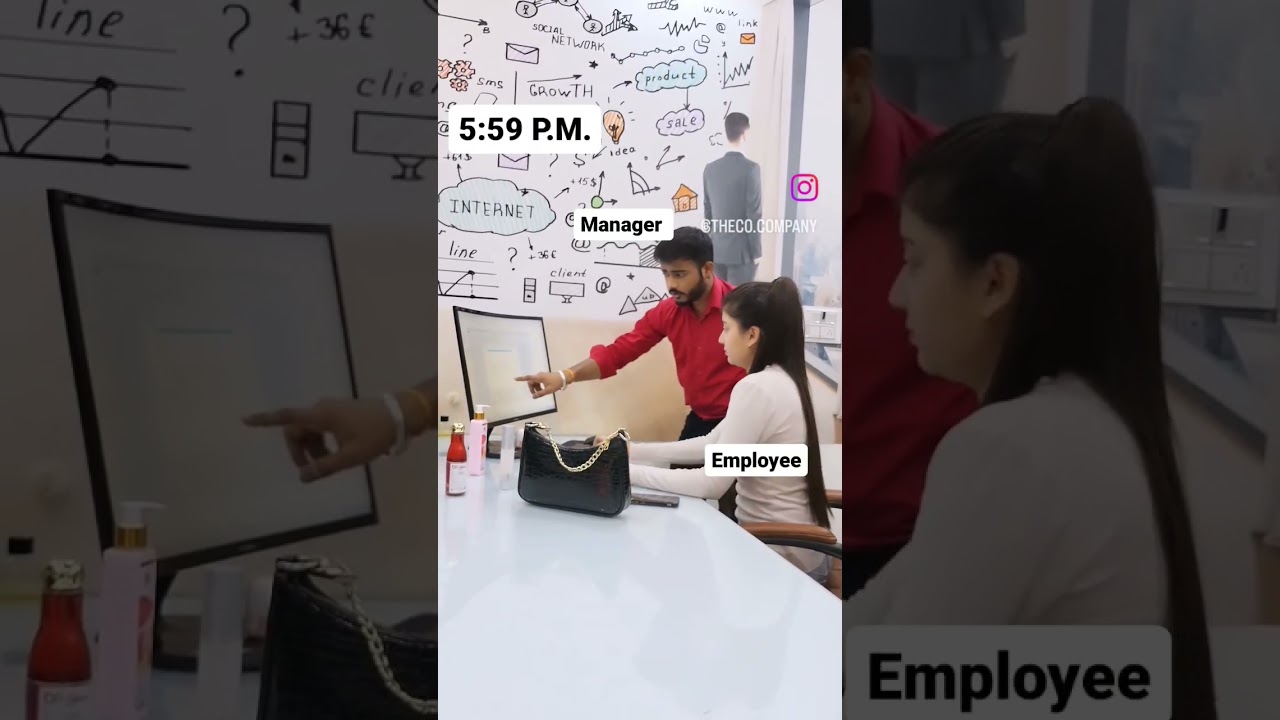 Manager koi value hi nhi 🤐 #officecomedy #corporate #comedy #manager #employee #funny #office #memes