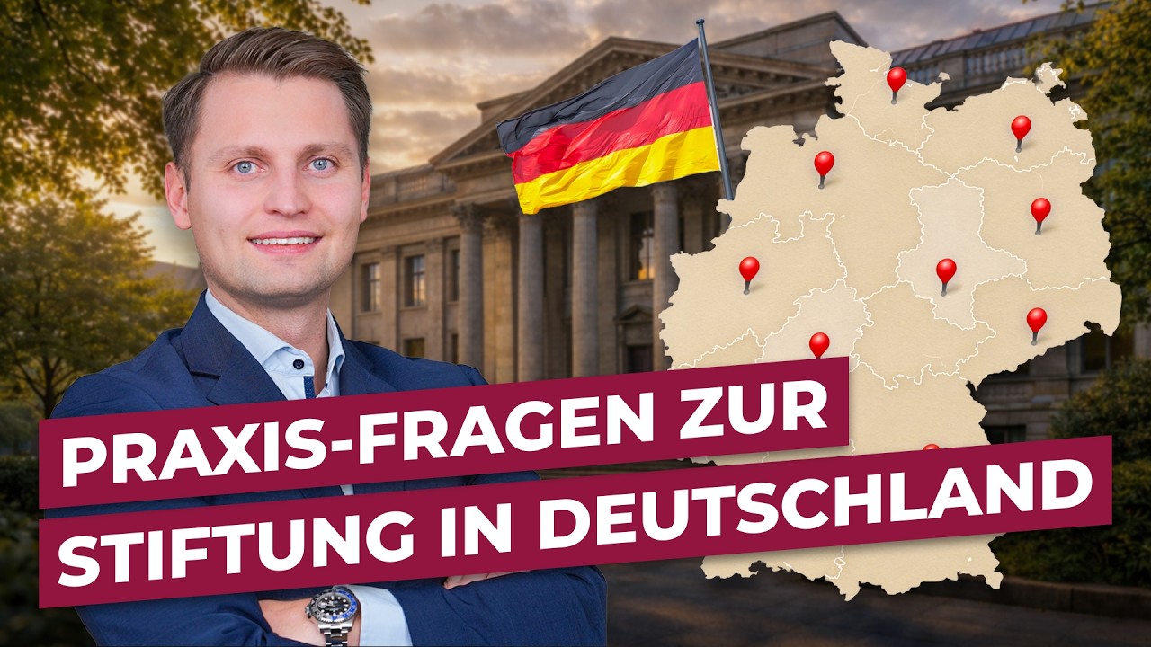 Praxis-Fragen: Stiftung in Deutschland (Immos, Erbe und Familie) | Steuerberater David Kasper