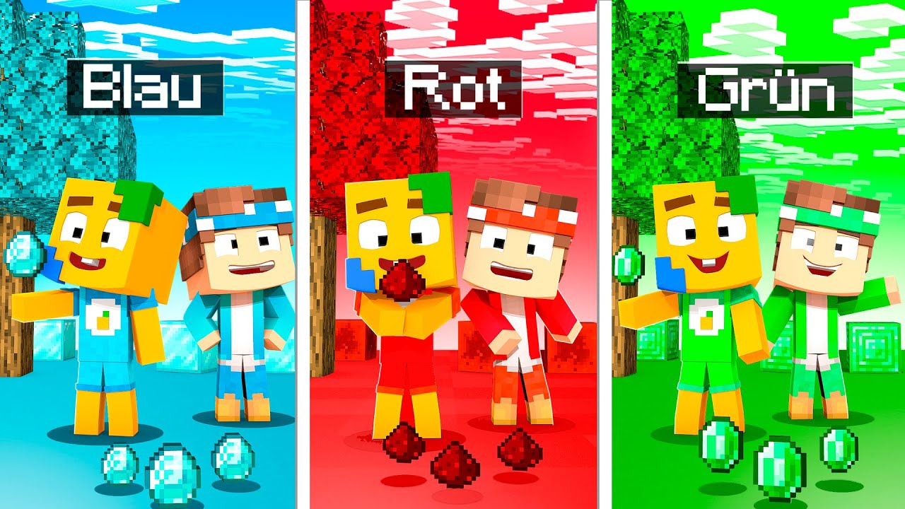 CENTEX vs. VITAMINE nur EINE FARBE in Minecraft!