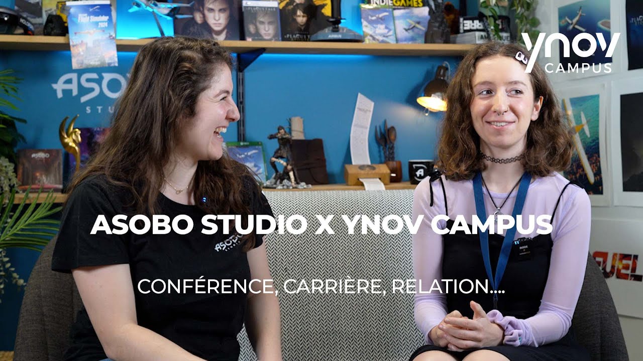 ASOBO STUDIO X YNOV CAMPUS : CONFÉRENCE, CARRIÈRE, RELATION