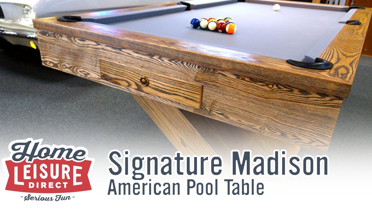 Signature Madison American Pool Table