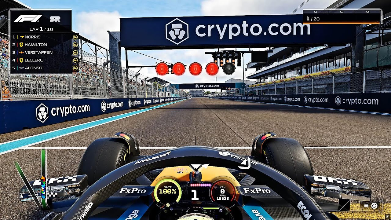 UNSTOPPABLE Lando Norris 14 -  Sprint 2025 Miami Grand Prix