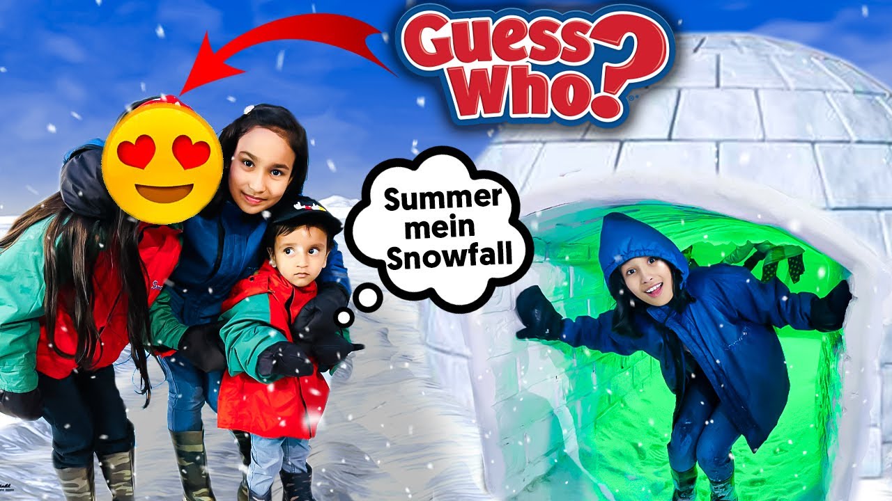 Snow ka Experience в Бангалоре, который станет летом / #Aadyansh #learnwithpari